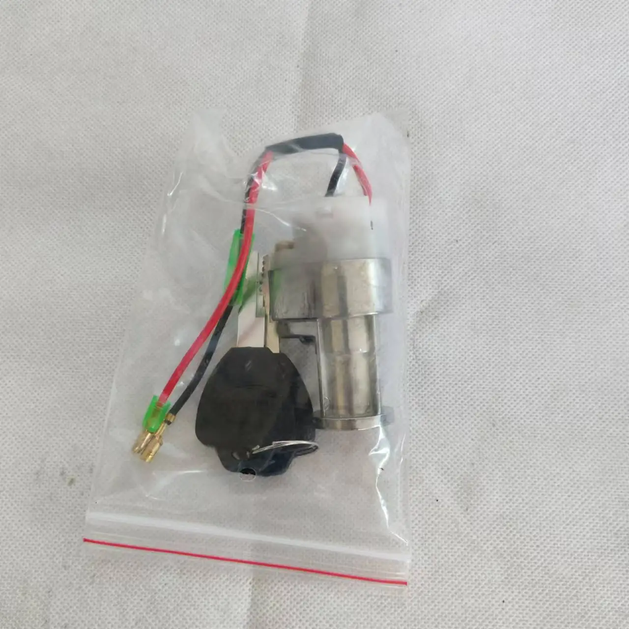 E-Bike Electric Door Lock With 2 Wire Key Switch Electric Motorcycle Door Lock Bike Single Battery Electric Vehicle Lock