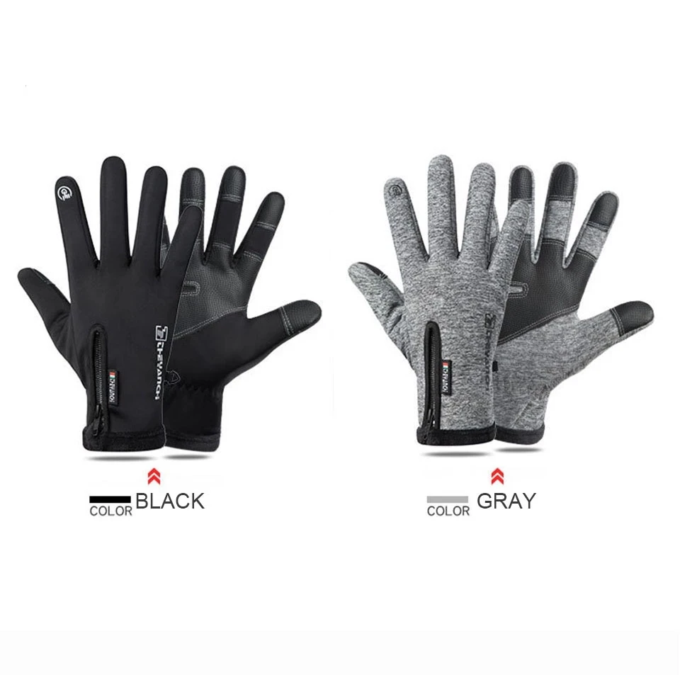 Winter Outdoor Sports cycling Gloves Warm Touch Screen Full Finger Gloves For Men Women Gloves