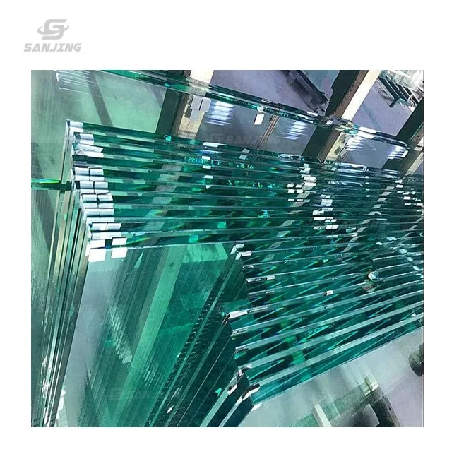 crystal clear tempered glass price tempered architectural glass price 19 20 22mm tempered glas