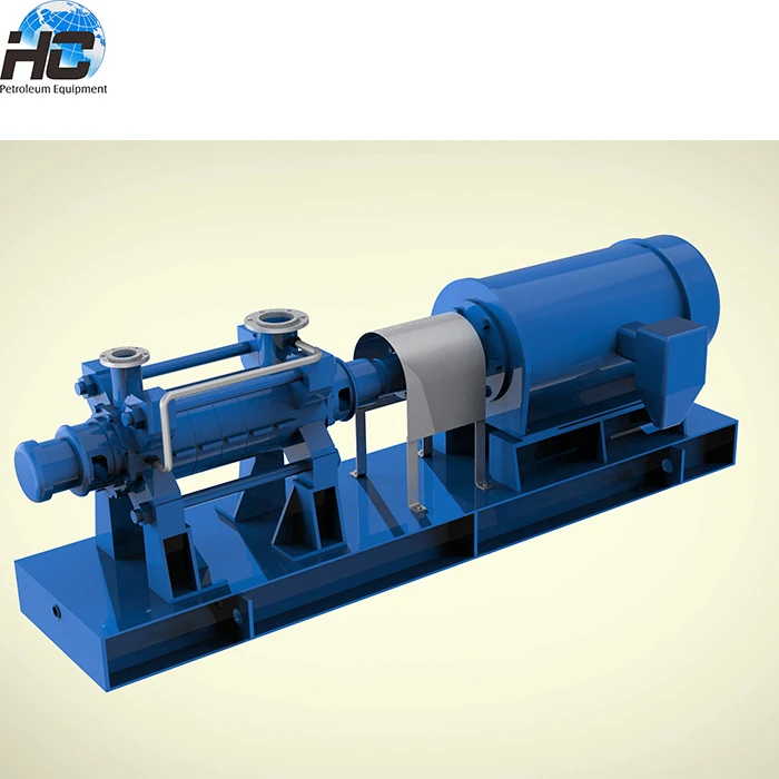 Skid-mounted oilfield surface units explosion-proof 5000BOPD crude oil transport pump