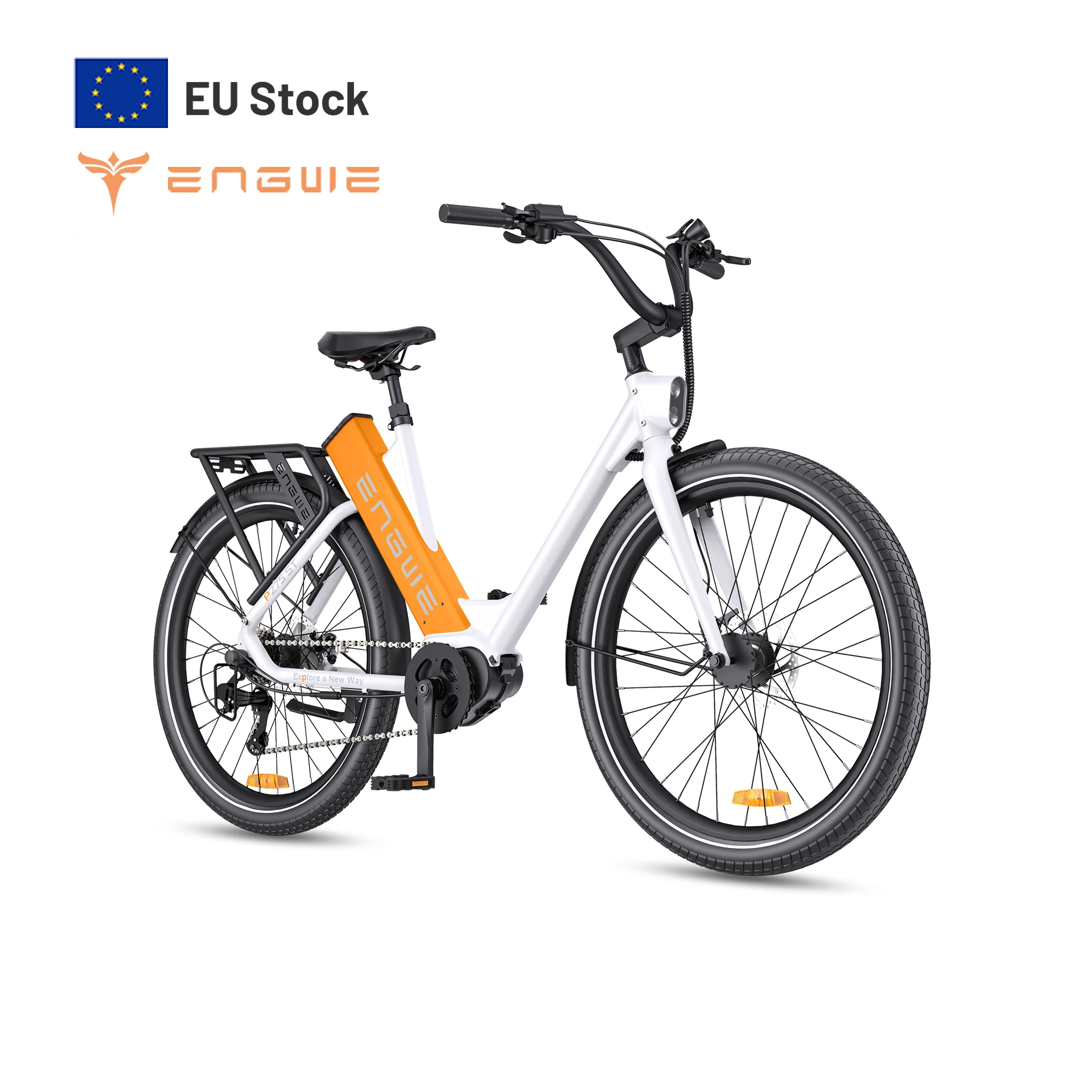 ENGWE P275 ST Electric City Bike EU Warehouse 250W 25km/h Pedal Assist Ebike 36V 19.2Ah Commuting E-bike