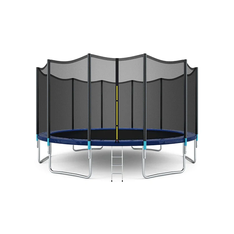 10ft Outdoor cheap big Spring free Professional Square kid Trampoline Price Jumping For adult  With Safe Net