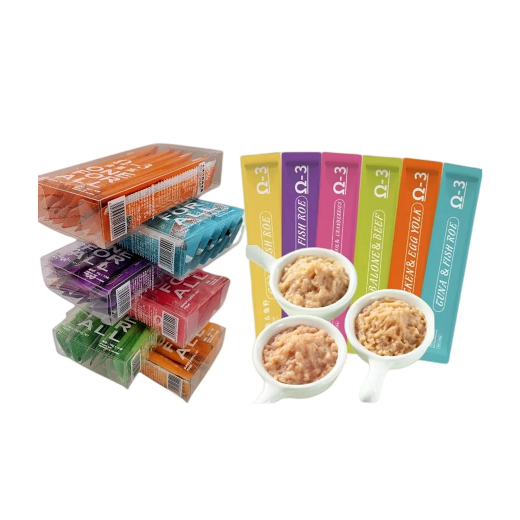 Заводская еда для домашних животных 15 г сладкая кошка-палочка закуска кошек влажная полоски жидкая