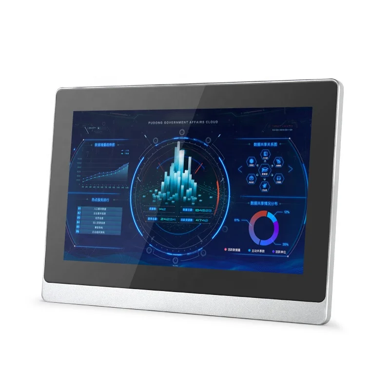 Touchthink Industrial Monitor 15.6 Inch 16 9 Industrial Grade Touch Screen Pc Computer Monitor With Vesa Hole Touch DVI VGA