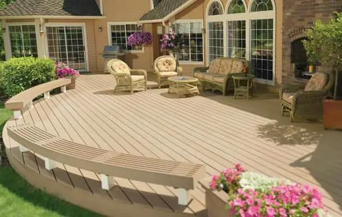 Wood plastic floor decking swimming pool wpc decking floor outdoor cheap deck boards