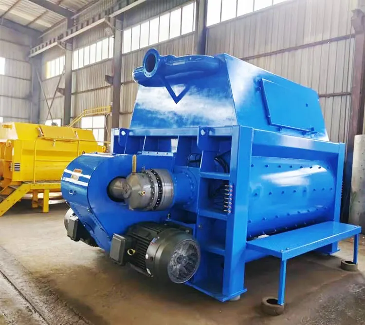 JS750 Twin Shaft Concrete Mixer
