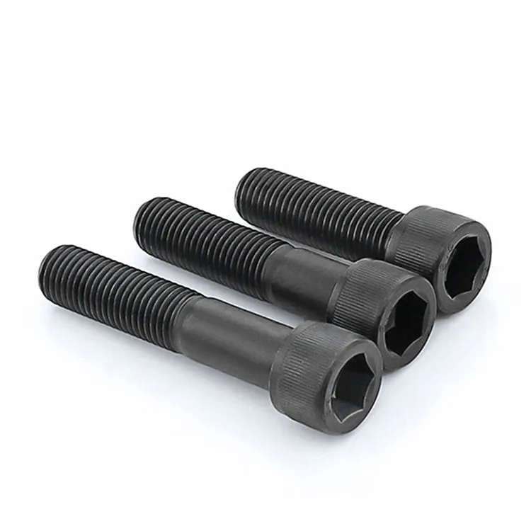 12.9 Grade Black Oxide M3 M4 M5 M6 M8 M10 M12 M14 M16 M18 M20 M24 Half Thread Inner Head Hex Socket Cap Screw Allen Key Bolt