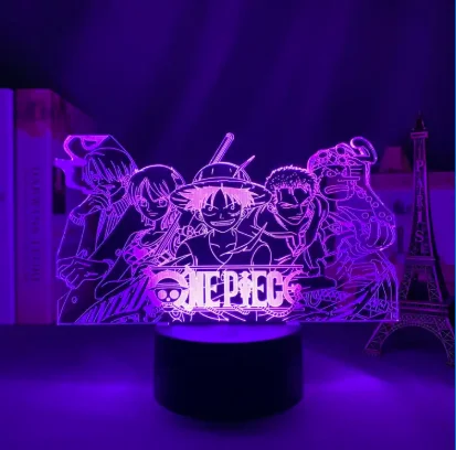 Integrated animation acrylic LED lamp custom creative night light 3d night light