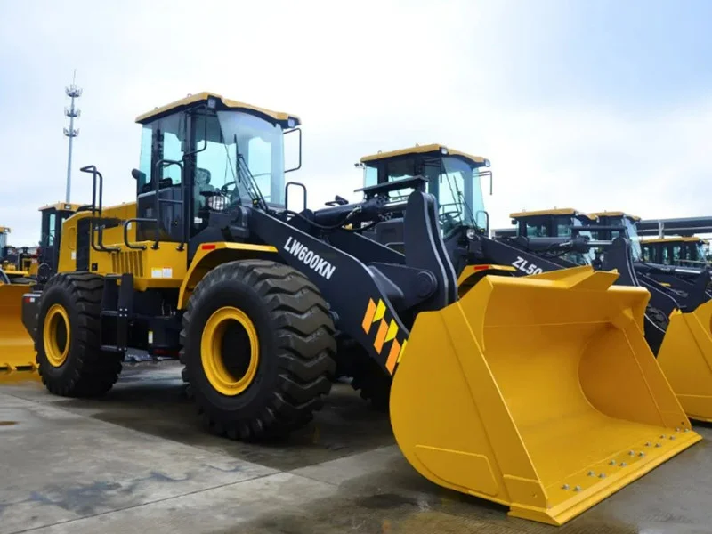 Free Shipping 6 Ton Top Brand Wheel Loader LW600KN Hot Sale