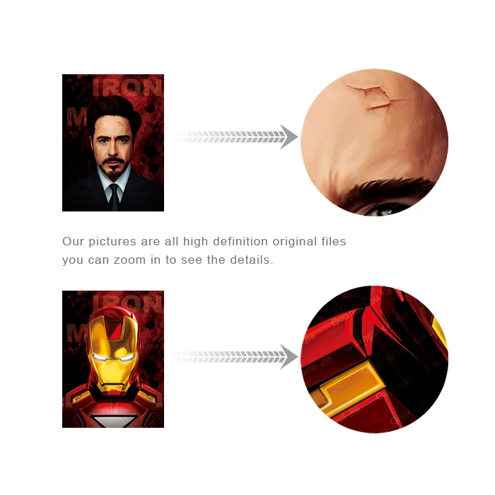 Wholesale Custom 3d motion posters superhero Marvel the avengers The Hulk spiderman Iron man lenticular flip changing posters 3d