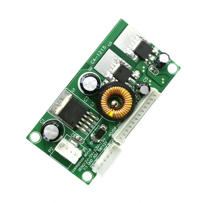 Power conversion board 12V to 5V to 3.3V to 1.5V Conversion BoardLCD LED Converter Power Module
