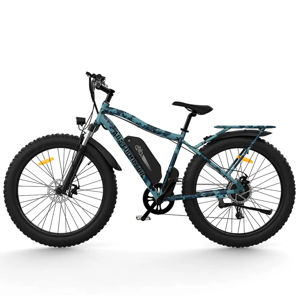 US warehouse fast delivery 45 km h 26 inch fat tire 750w 48v electric bike