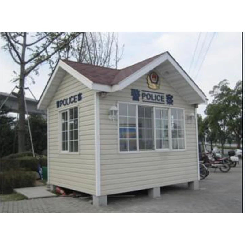 BBDHOME Mobile Outdoor Public Security Guard Modular Outdoor Color Steel Customized Fiber Glasssentry Box guard house