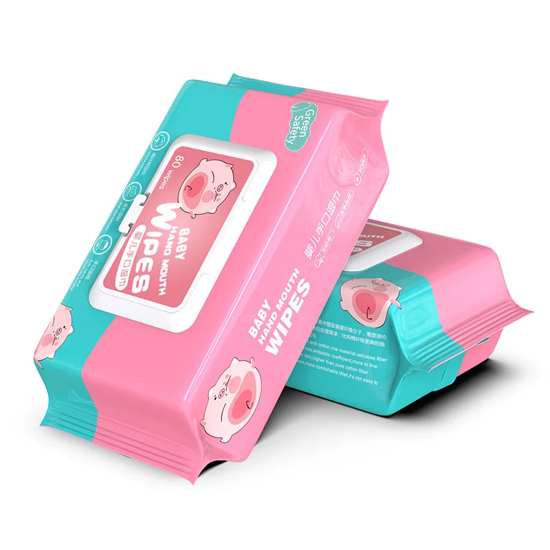 Oem Eco Friendly Alcohol-free Skin Care Soft Baby Wet Wipes Tissue