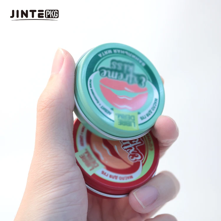 Wholesale Empty 60g 100g 200g Custom Cosmetic Aluminum Tin Off-set  Aluminum Jar  For Shoe Gel  Hand Hair Cream Jars