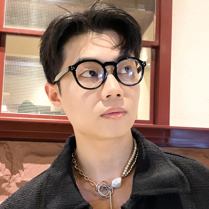 Vintage design custom logo printing anti blue light blocking glasses square frame eyeglasses frames 2022