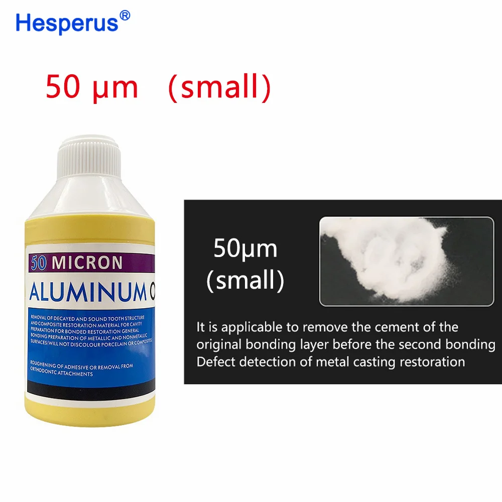 1Bottle Dental Alumina Powder 90 50 30um Micron Aluminum Powder For Microblaster Sandblasting Machine Sandblaster Dentistry Tool