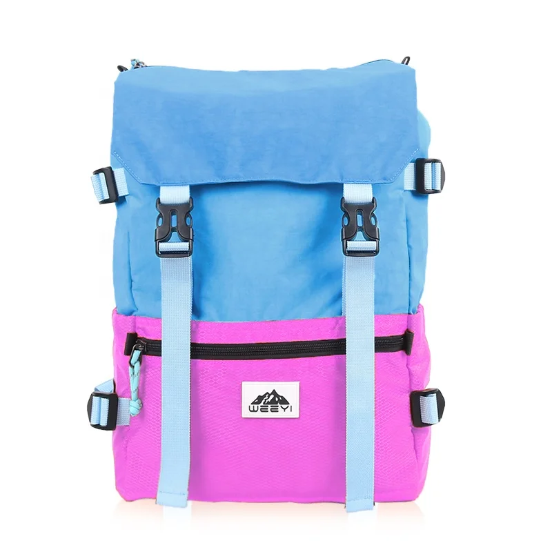 CHANGRONG Custom Eco-friendly 15.4 Inch Laptop Backpack Recycled RPET Casual Sports School Backpack Bag Waterproof