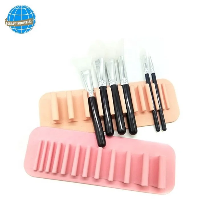 Силиконовая Косметическая щетка для сушки самоклеящаяся зубная щетка силиконовая подставка для макияжа