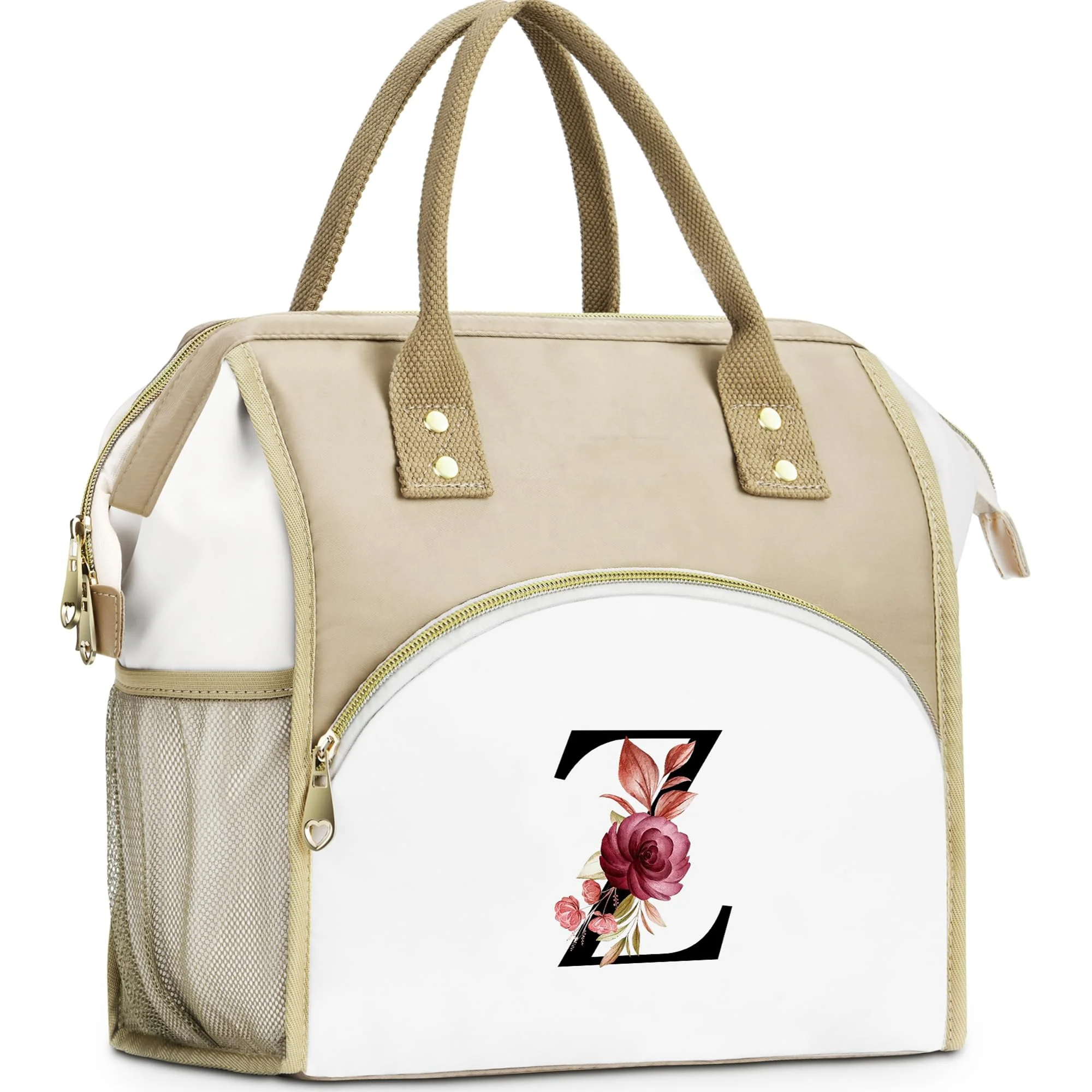 Leakproof Travel Cooler Bag for Women - 12 Can Capacity Insulated Tote for Beach and Camping