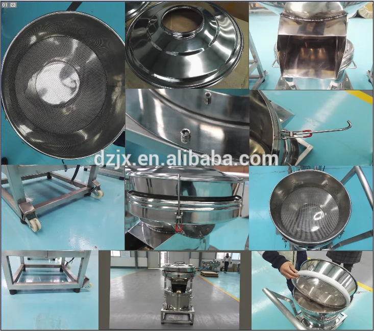 DZJX  Condensed Milk Vibrating Sieve Electric 450 Vibrator Filter Shaker  Mini 450 Filter Sieve  Liquid Medicine Filter Screen