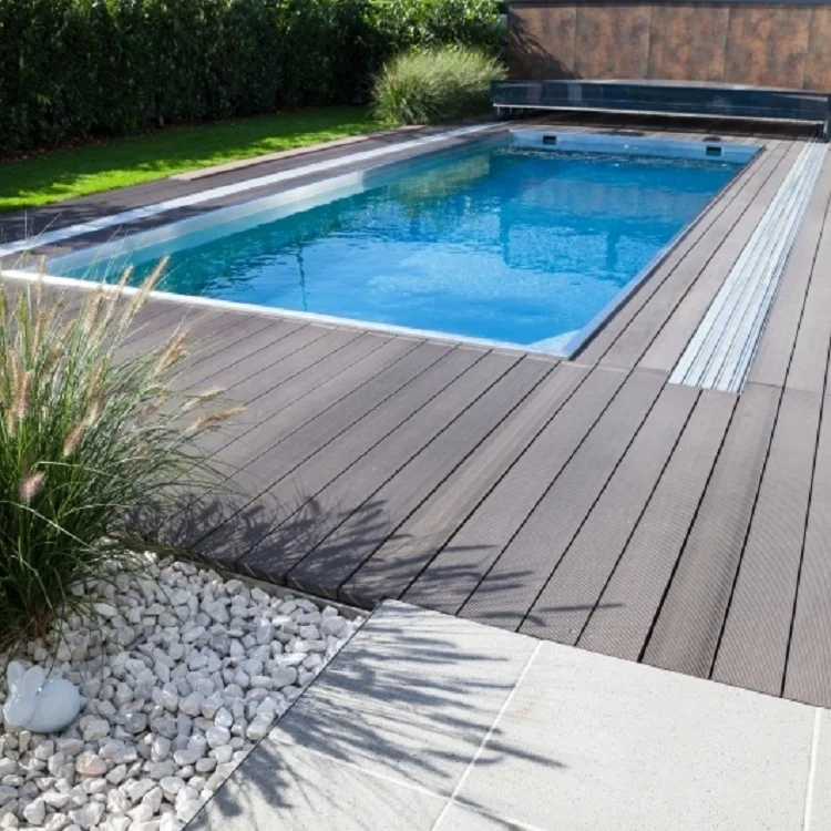 
Outdoor hollow wpc composite flooring fireproof terrace wpc board 