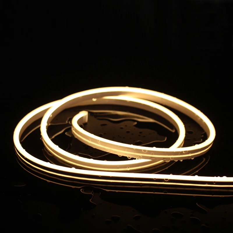 5V flexible neon strip light led low voltage super bright battery box computer usb interface silicone IP65 strip light