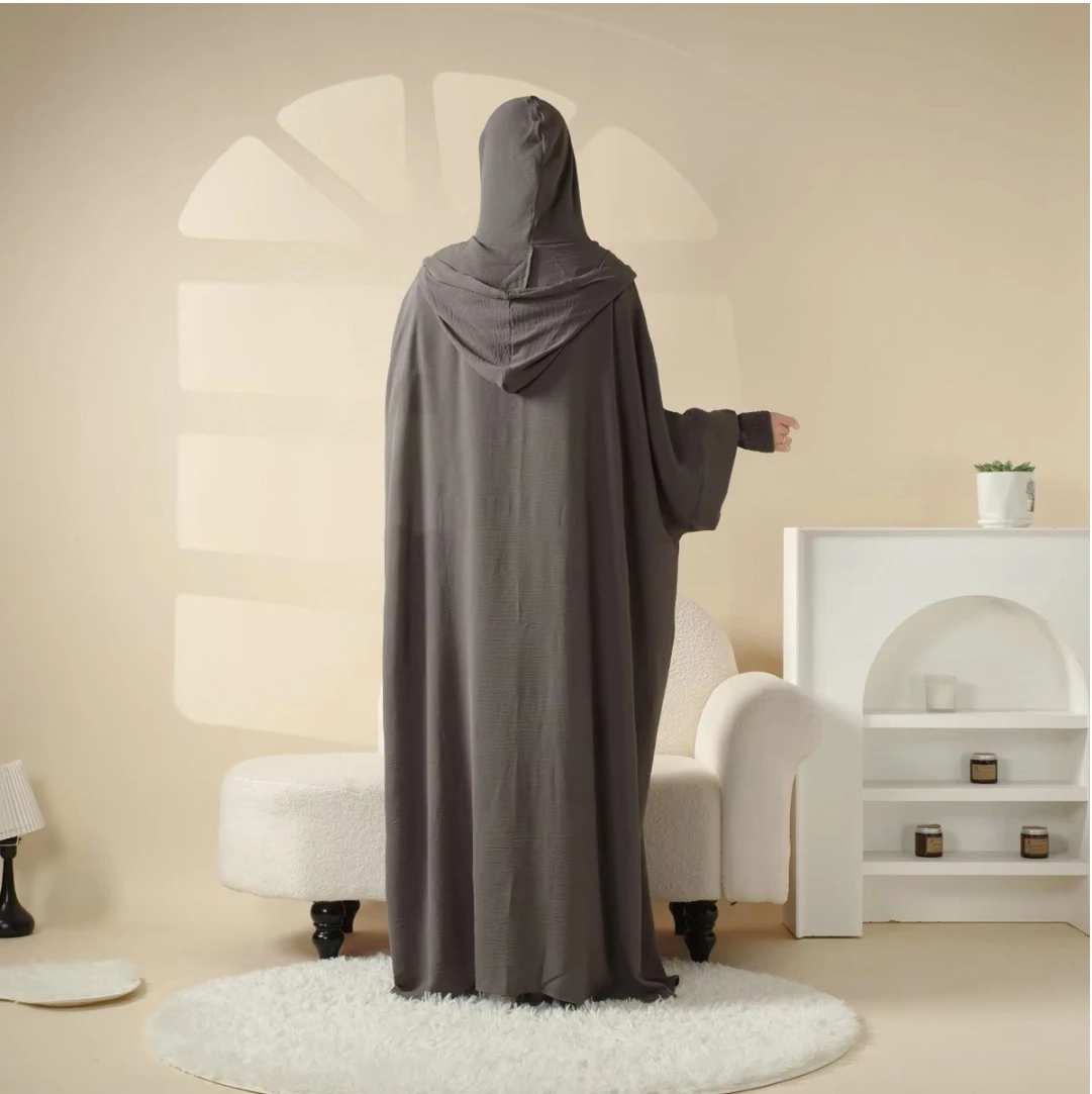 Лидер продаж женская мусульманская толстовка с капюшоном Ramadan Abaya традиционная одежда