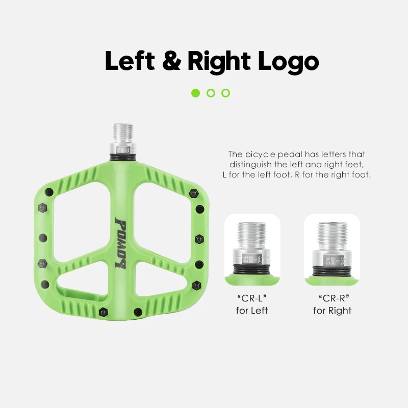 Hot Sale 5 Colors Nylon Fiber BMX Bicycle Pedal made in Factory