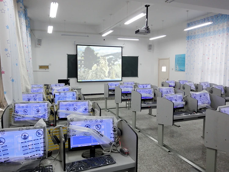 Multimedia classroom language teaching equipment