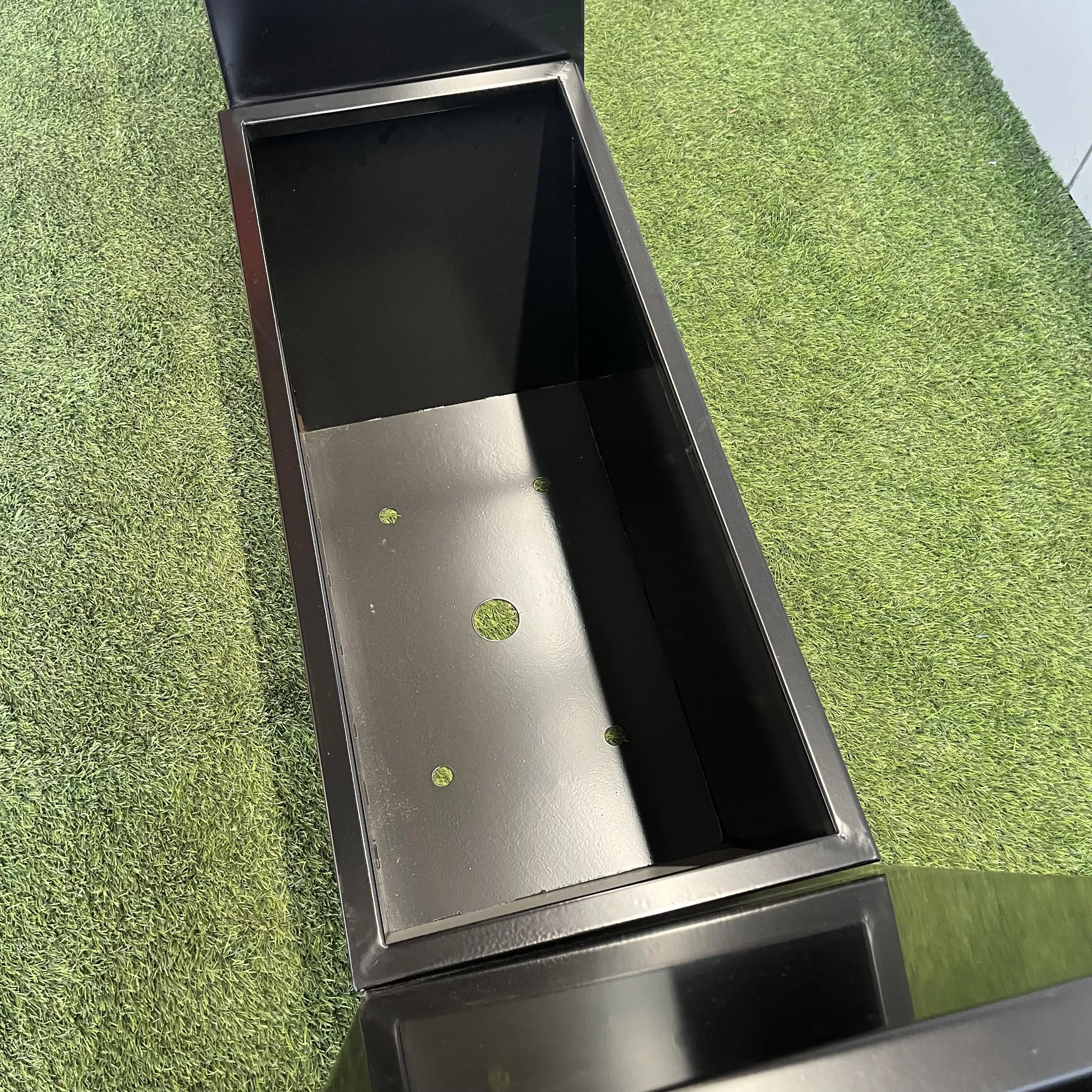 Custom Stainless Steel Garden Plant Flower Pots Outdoor Box Corten Steel Cube Planter