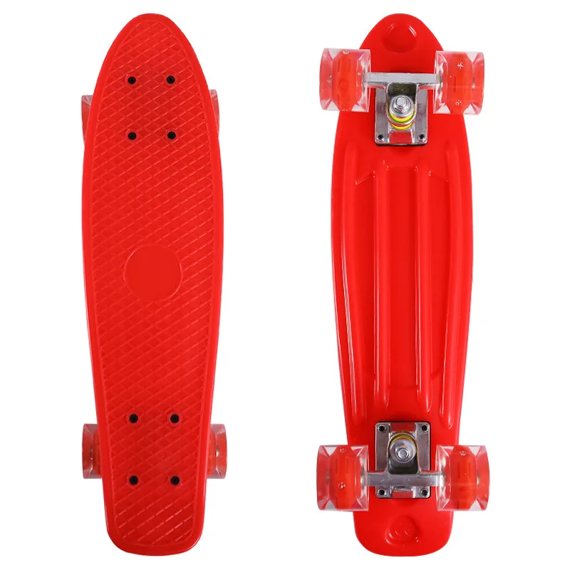 Factory price PP Plastic Skateboard Children Toy Scooter Mini Board  Skateboard