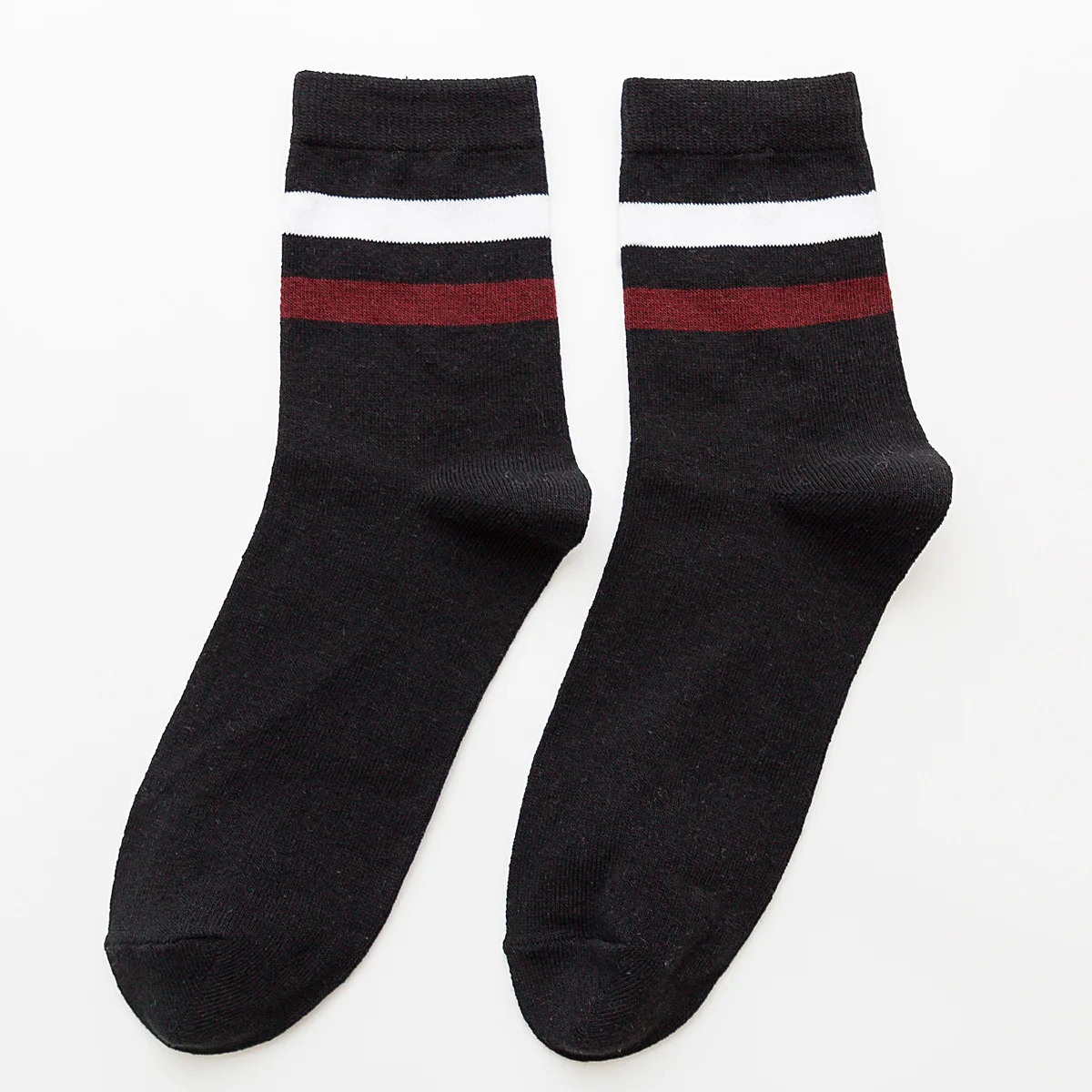 Cheap Factory Whole Sale Men Casual Work Everyday Cotton Socks