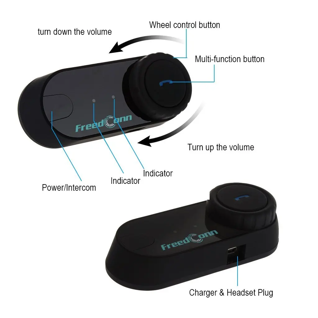  Топ переговорное устройство для мотоциклетного шлема с Bluetooth гарнитура Беспроводная связь Музыка динамик мото скутер к рулю мотоцикла велосипеда