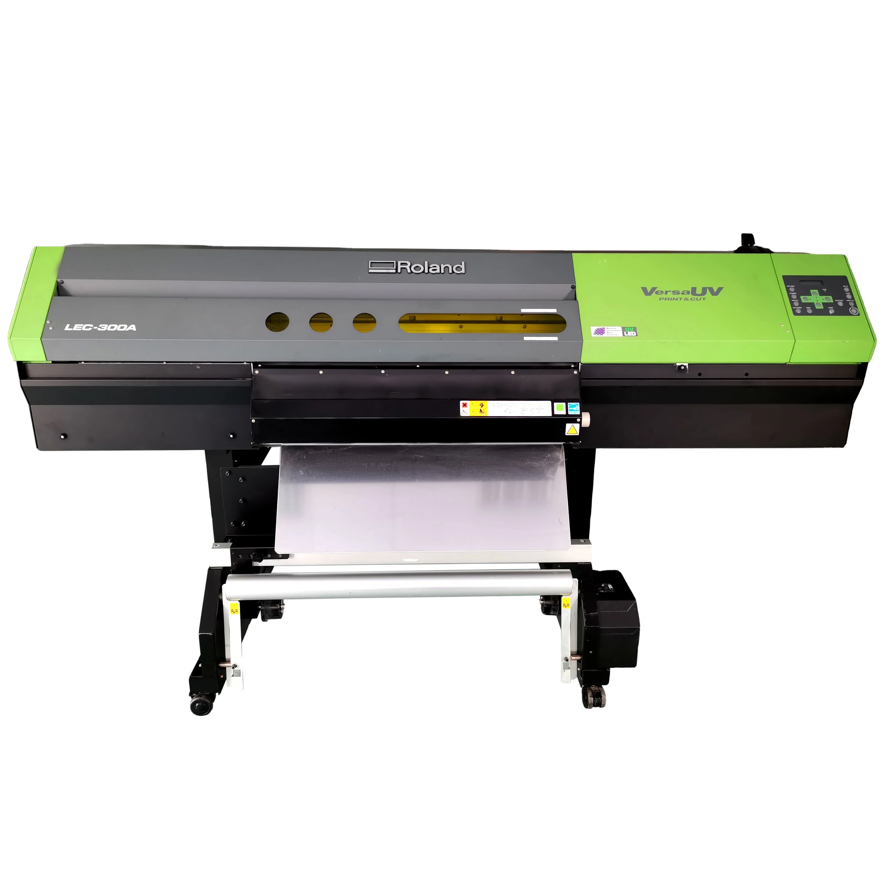 used roland Versa UV  LEC300/LEC300A  Printer and Cutter UV Package cartoon box printing machine