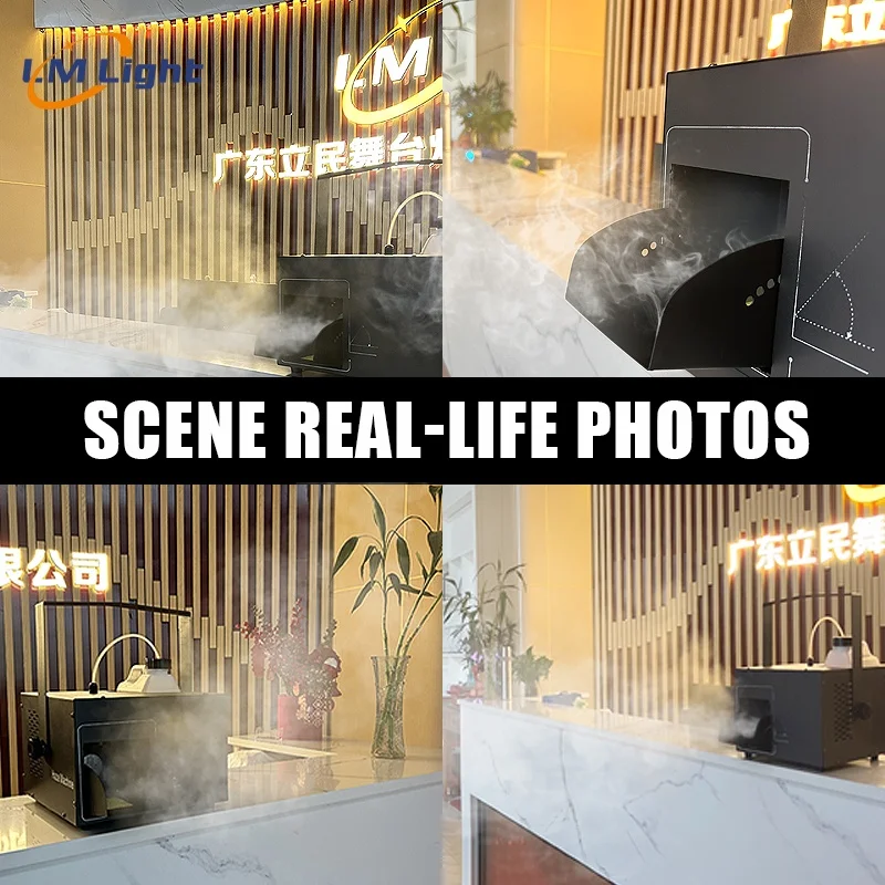 LM factory stage effect equipment fog mist machine DMX512/remote control  hazer machine 1500W for DJ disco nightclub Bar