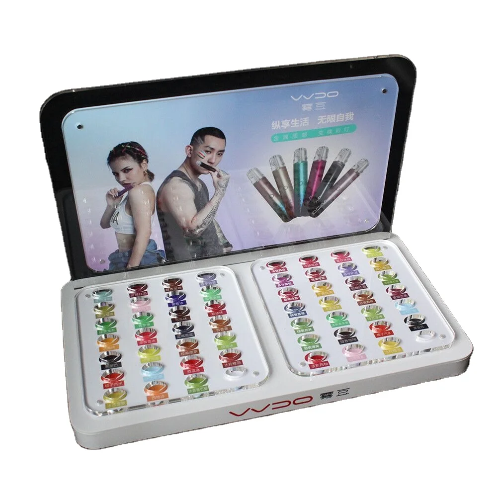 Protank desktop display rack creative retail test Yantai acrylic stick smoke bomb display rack customization