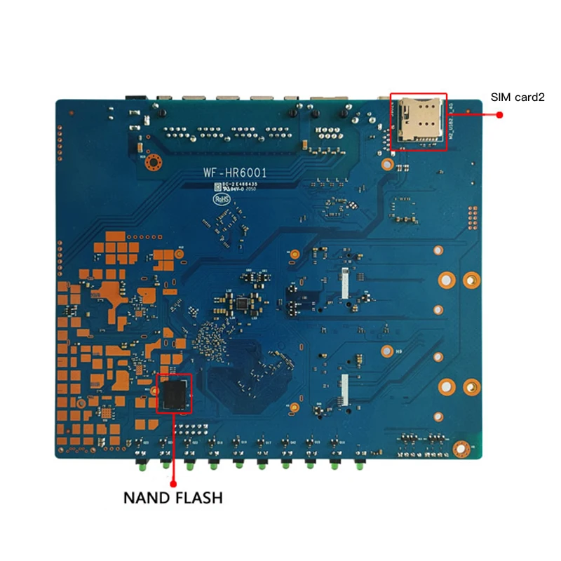 Wi-Fi 6 роутер 802.11b/g/n/AC/AX 1GB DDR3 WiFi