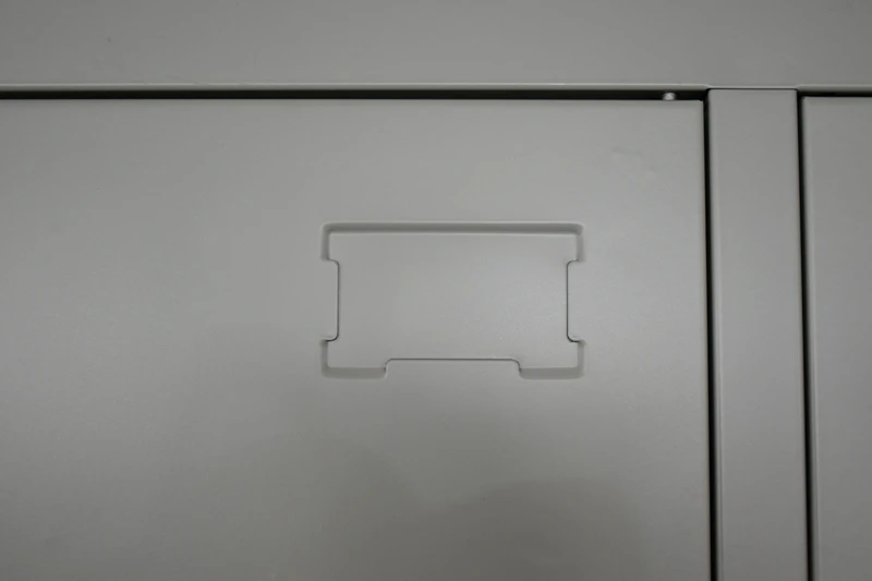 Iron materials metal wardrobe cabinet powder coated 9 door high school locker dimensions