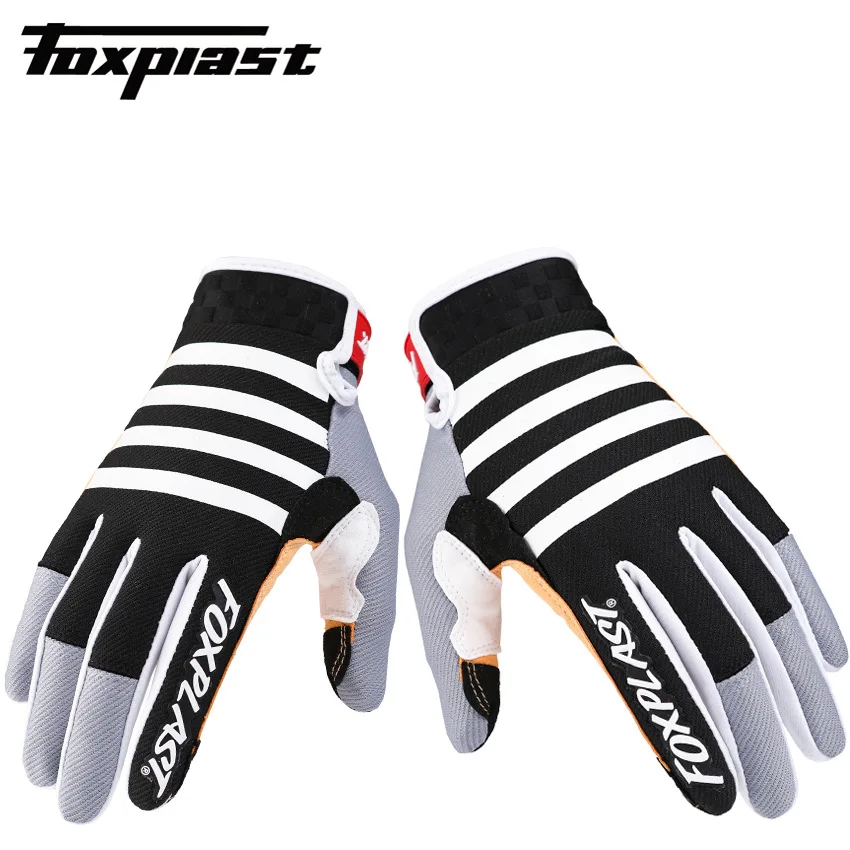 MX Motocross Gloves Customn ATV MTB BMX Dirt Bike Motorcycle Racing Gloves Full Finger Women Men Riding Cycling Sports