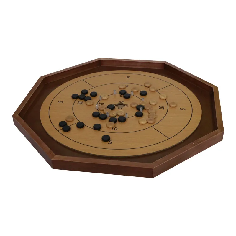 Новые настольные игры crokinole деревянные sling puck диски Классическая ловкость