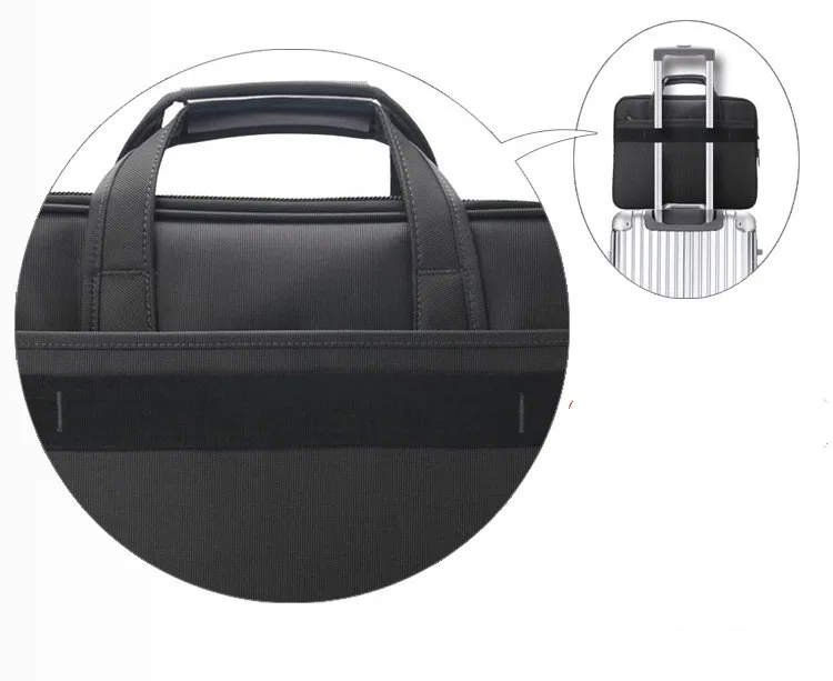 Wholesale new design Waterproof Laptop briefcase shoulder sleeve Oxford Briefcase Business