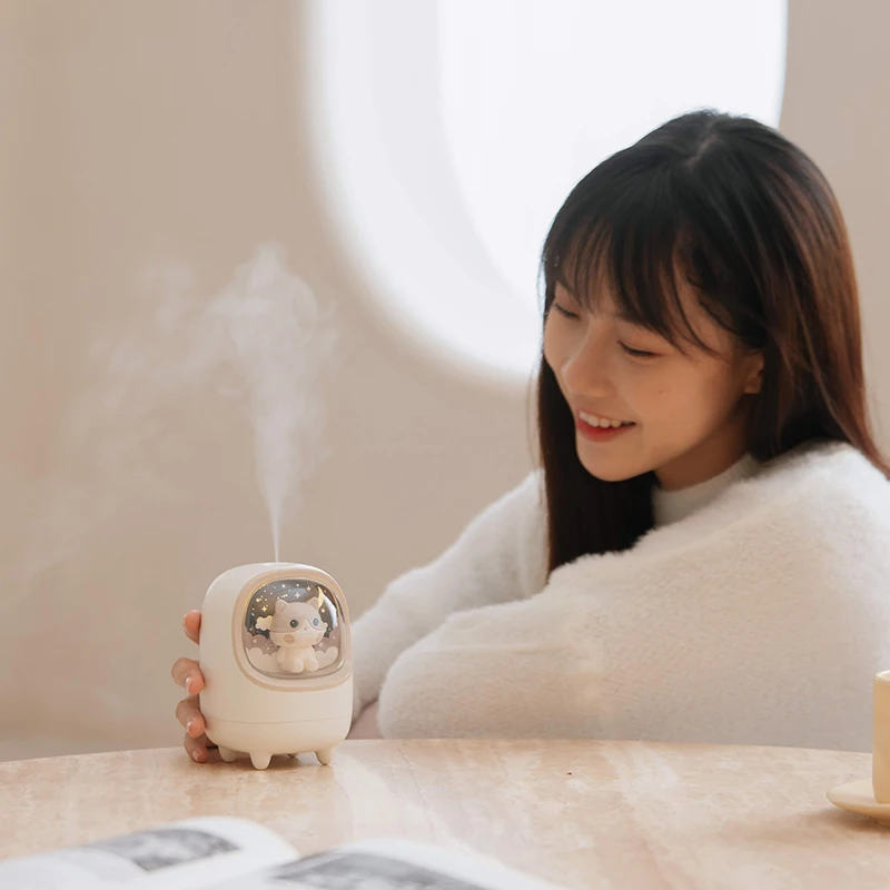 Portable rechargeable water bedroom mini humidifier usb