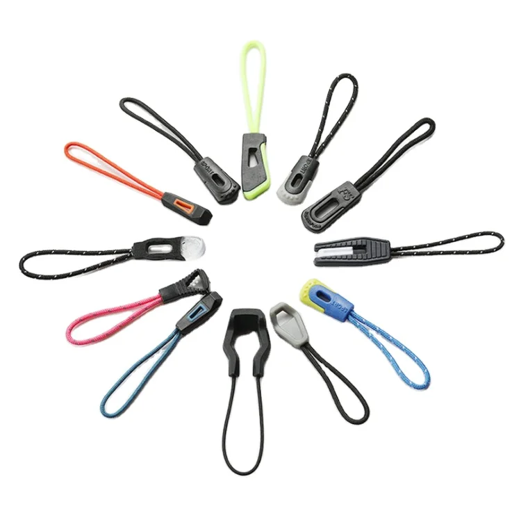 Factory Direct Eco -friendly Best Price Rubber Silicone PVC Zipper Puller