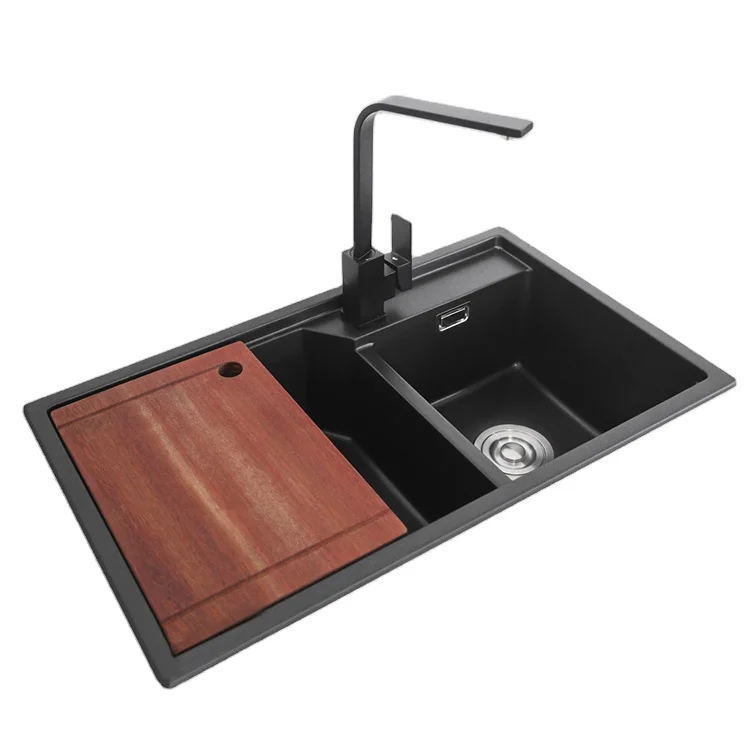 Wholesale household dishwashing basin large single slot handmade thickened kitchen nano 304 stainless steel sink