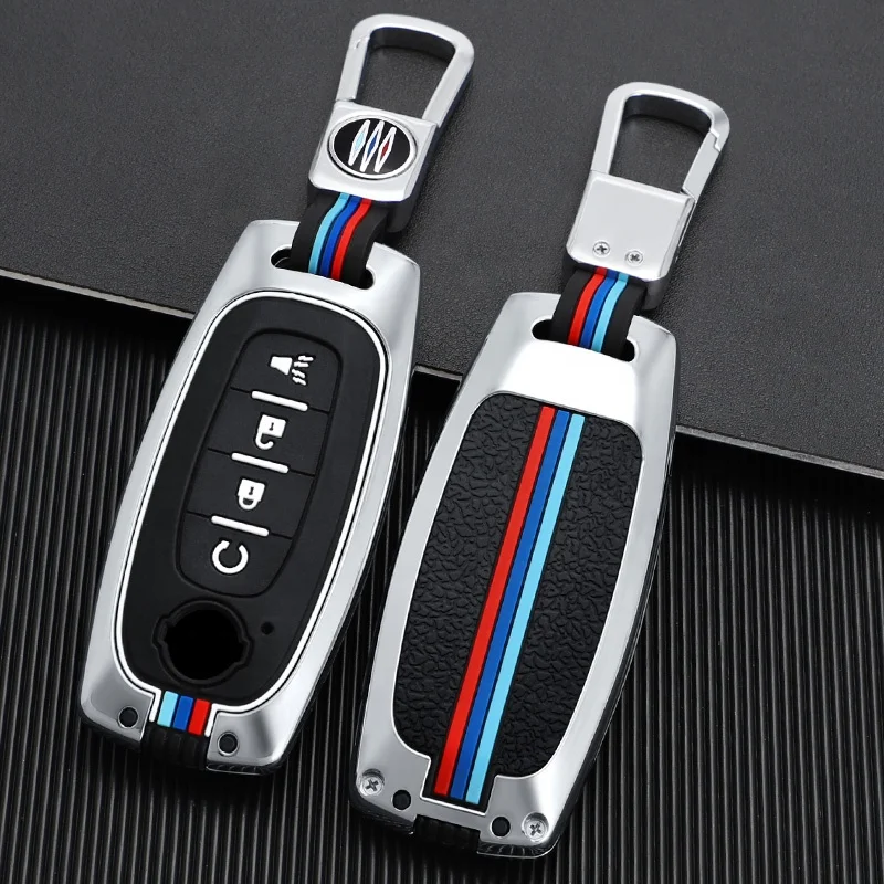 Car Remote Zinc alloy Silicone Key Full Cover Case For Nissan X-Trail T32 T31 Kicks Tiida Pathfinder Note Case Shell Cover
