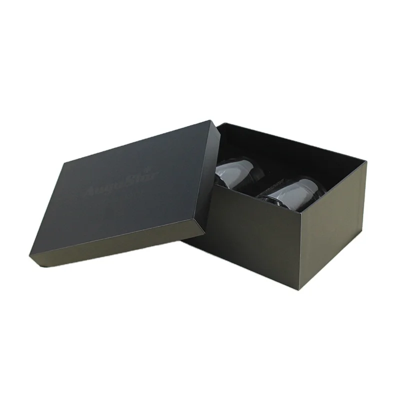 Luxury Design Lid And Base Cardboard  Box Glass Chocolate Box Packaging gift Boxes for Present Shoes