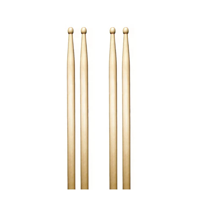 Wholesale Bulk Custom Logo 2b 5a 5b 7a Oak Maple Hickory Beech Birch Wood Drumsticks High-quality Wood Drum Sticks