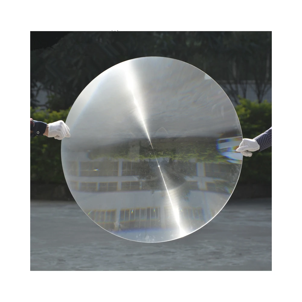 Customized Fresnel Lens for Solar Concentration Tempered Glass with Silicone High Temperature Resistance High Quality