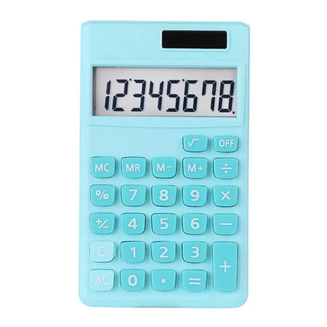 Cheap factory price mini dual power supply electronic desktop digital financial calculator